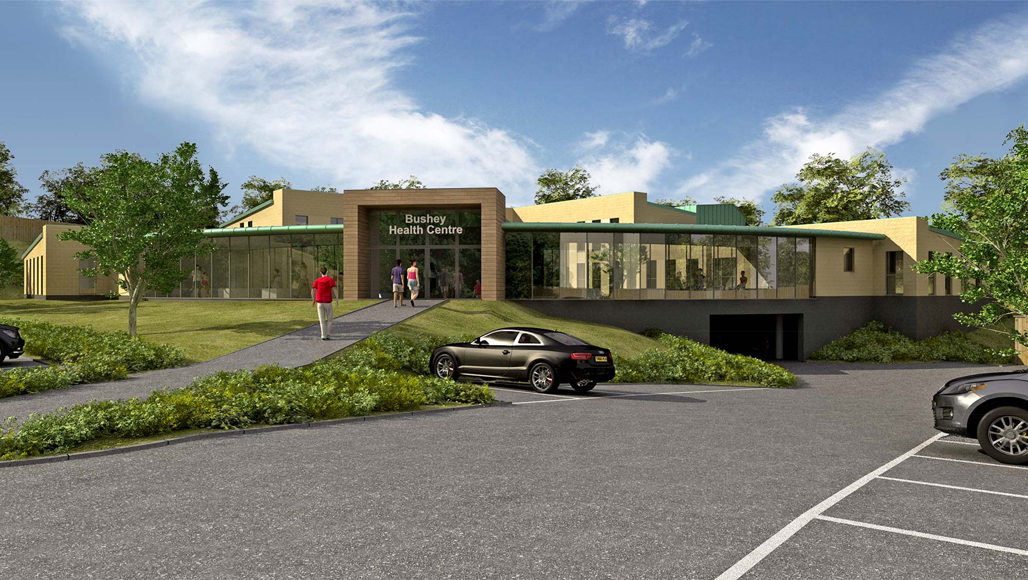 Health Centre by Niblett Architecture Abergavenny
